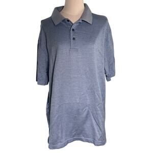 Jos. A. Bank Traveler Polo Shirt Blue XL‎ Performance Golf Casual